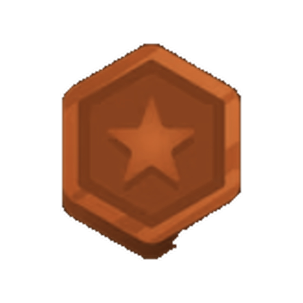 Bronze investment tier badge